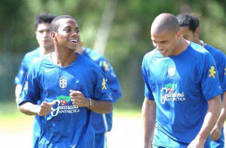 robinho et ronaldo